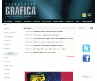 Revistatecnologiagrafica.com.br(REVISTA TG) Screenshot