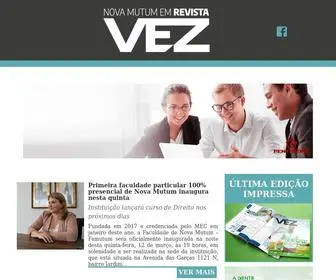 Revistavez.com.br(Revista VEZ) Screenshot