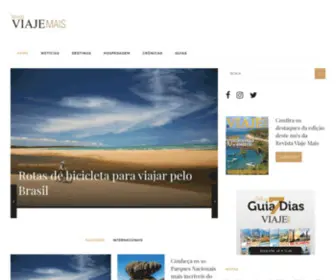 Revistaviajemais.com.br(Revista Viaje Mais) Screenshot