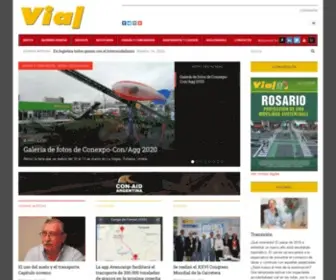 Revistavial.com(Revista Vial) Screenshot