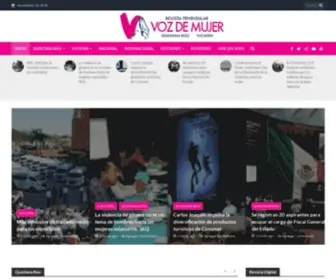 Revistavozdemujer.com(Voz) Screenshot