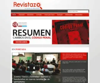 Revistazo.biz(Justicia Honduras) Screenshot
