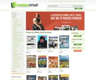 Revisterovirtual.com(Revistero Virtual) Screenshot