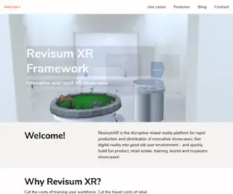 Revisum.com(Revisum XR Framework) Screenshot