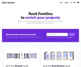 Revit-Content.com(Revit Content) Screenshot