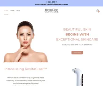 Revitaclear.co(RevitaClear Skincare) Screenshot