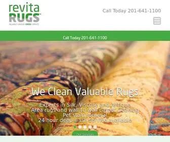 Revitarugs.com(Professional Rug Cleaning Company In NY) Screenshot