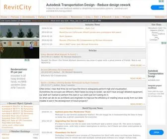 Revitcity.com(Share and download revit families) Screenshot
