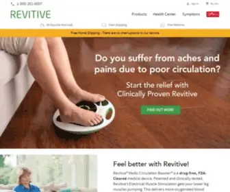 Revitive.com(Improve Blood Circulation with Revitive Circulation Booster) Screenshot