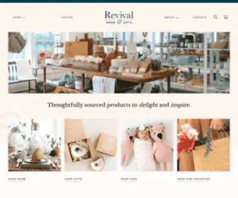 Revivalannapolis.com(Revival Home & Gifts) Screenshot