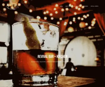 Revivalbarandkitchen.com(Revival Bar) Screenshot