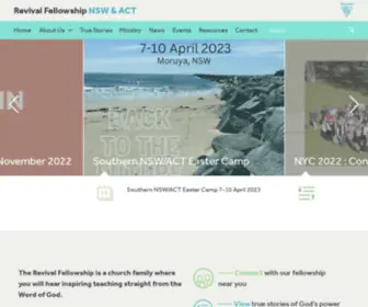 Revivalcanberra.com.au(NSW & ACT Revival Fellowship) Screenshot