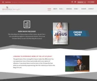 Revivalfocus.org(Revival Focus with Evangelist John Van Gelderen About John Helpful Articles NEW BOOK) Screenshot