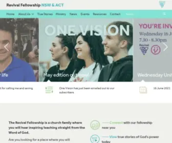 Revivalnsw.com.au(NSW & ACT Revival Fellowship) Screenshot