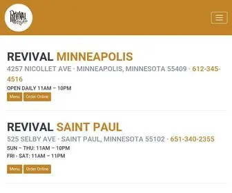 Revivalrestaurants.com(Revival Restaurants) Screenshot
