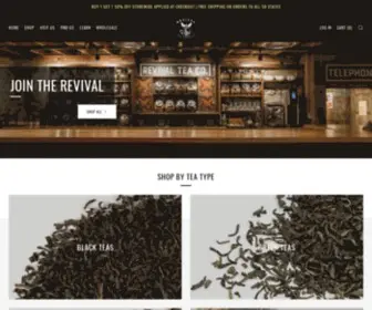 Revivalteacompany.com(Revival Tea Company) Screenshot