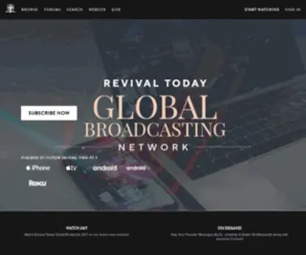 Revivaltoday.tv(Revival Today Global Broadcast) Screenshot