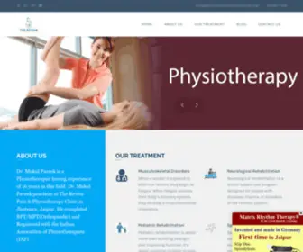 Revivaphysiotherapyjaipur.com(Revivaphysiotherapyjaipur) Screenshot
