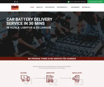 Revivebatteryshop.com.my(Revive Battery Shop) Screenshot