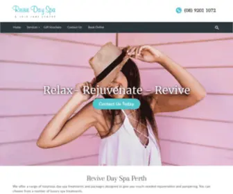 Revivedayspa.com.au(Revive Day Spa) Screenshot