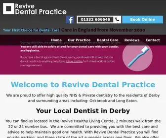 Revivedental.co.uk(Revive Dental Practice) Screenshot