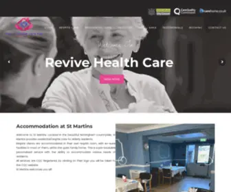 Revivehealthcare.co.uk(Revive Healthcare) Screenshot