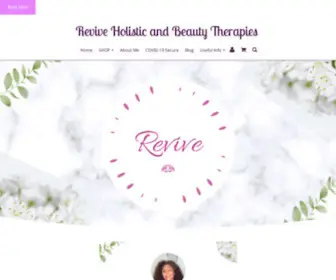 Reviveholisticbeauty.com(Holistic and Beauty Treatments and Accredited Courses) Screenshot