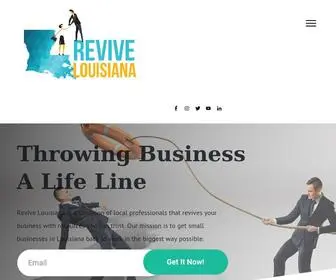 Revivelouisiana.com(Revive Louisiana) Screenshot