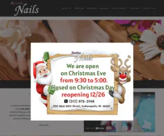 Revivenailsindy.com(Revive Nails) Screenshot