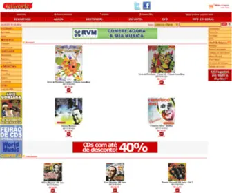 Revivendomusicas.com.br(Loja virtual com o melhor da Musica Popular Brasileira. Virtual store) Screenshot