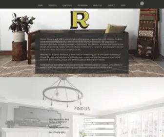 Revivepdx.com(Custom furniture design and reupholstery) Screenshot