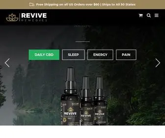 Reviveremedies.com(CBD Oil) Screenshot