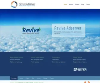 Reviveservers.com(Specialists in cloud based ad server hosting) Screenshot