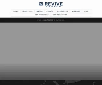 Reviveusnow.com(Revive Church) Screenshot