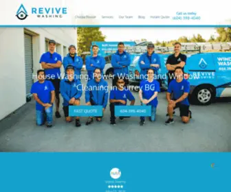 Revivewashing.com(Revive Washing) Screenshot