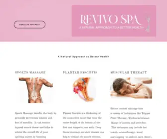 Revivospa.com(Revivo Spa) Screenshot