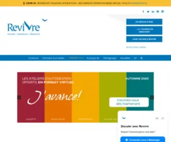 Revivre.org(Relief) Screenshot