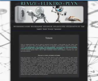 Revize-Elektro-PLYN.cz(Revize elektrických a plynových zařízení) Screenshot