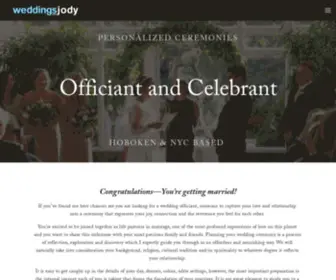 RevJody.com(Weddings with jody) Screenshot