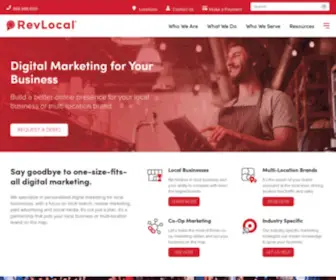 Revlocal.com(Digital Marketing Handled) Screenshot