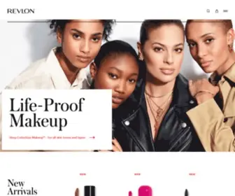 Revlon.com.cn(Makeup, Hair Color, Nails, Beauty Products & Tools) Screenshot