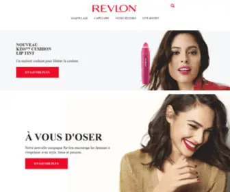 Revlon.fr(Revlon) Screenshot