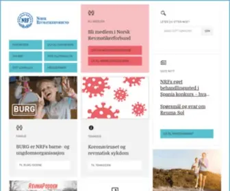 RevMatiker.no(Norsk Revmatikerforbund) Screenshot