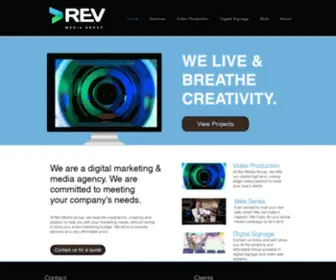 RevMediagroup.com(RevMediagroup) Screenshot