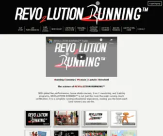 Revo2Lutionrunning.com(Run Coach Certification) Screenshot