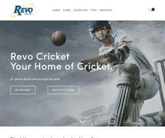 Revocricket.com.au(Revo Cricket) Screenshot