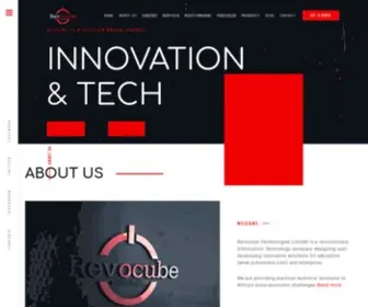 Revocube.com(Revocube Technologies) Screenshot