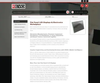 Revointeractive.com(Flat Panel LCD Displays & Electronics Marketplace) Screenshot