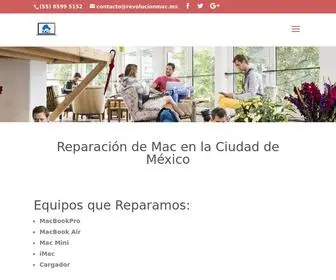 Revolucionmac.mx(Revolución Mac) Screenshot