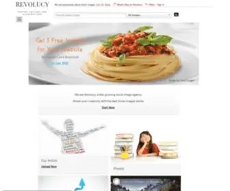 Revolucy.com(Stock Images) Screenshot